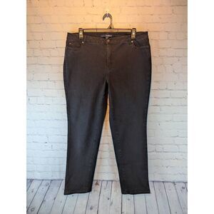 Denim 24/7 black skinny jeans size 18w